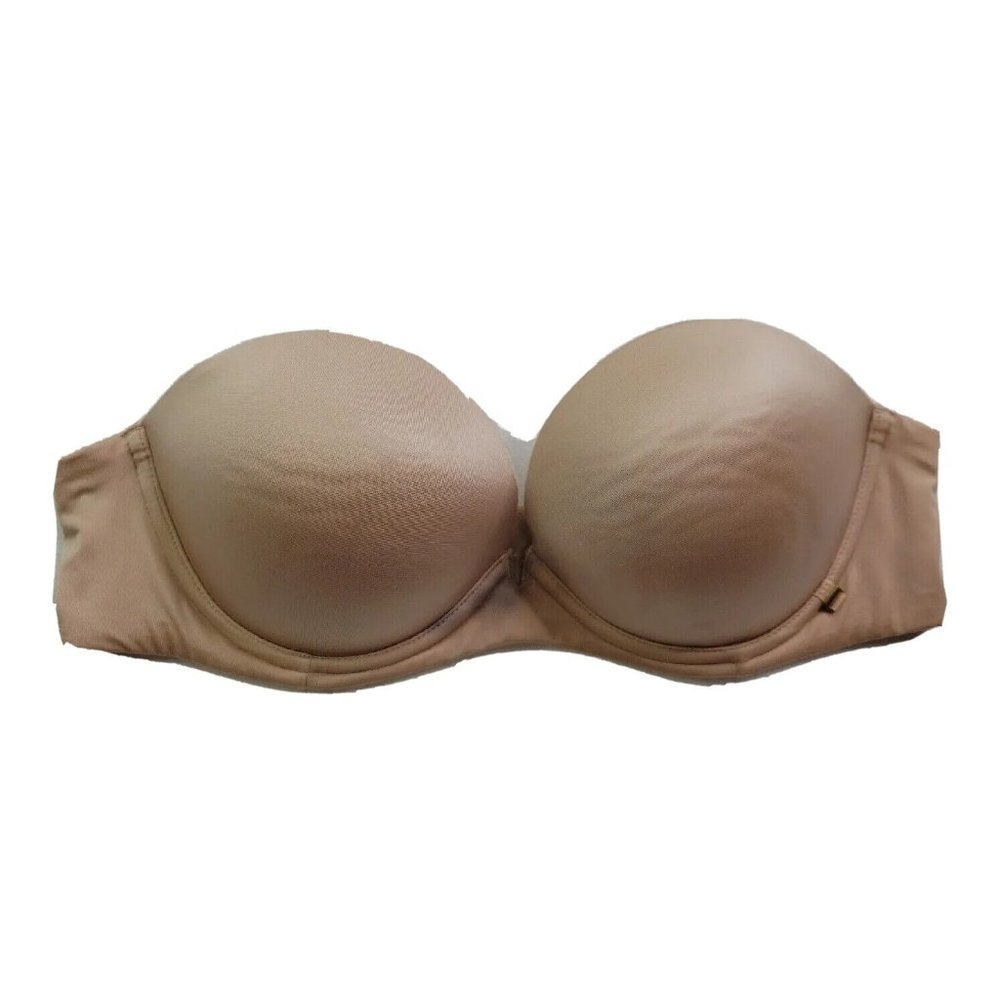 Victoria's Secret Very Sexy Multi-Way Women's 32D Strapless Nude Bra *No Straps